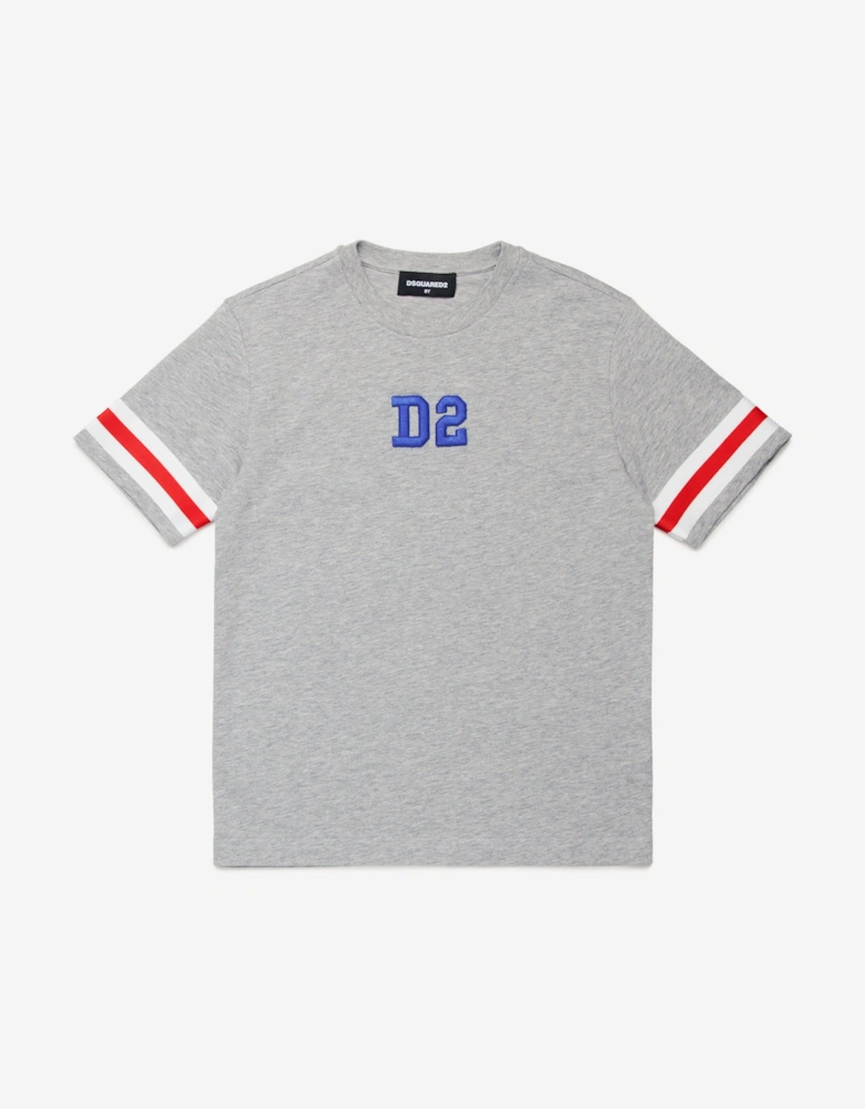 Dsquared2 Kids Logo T-Shirt in Grey