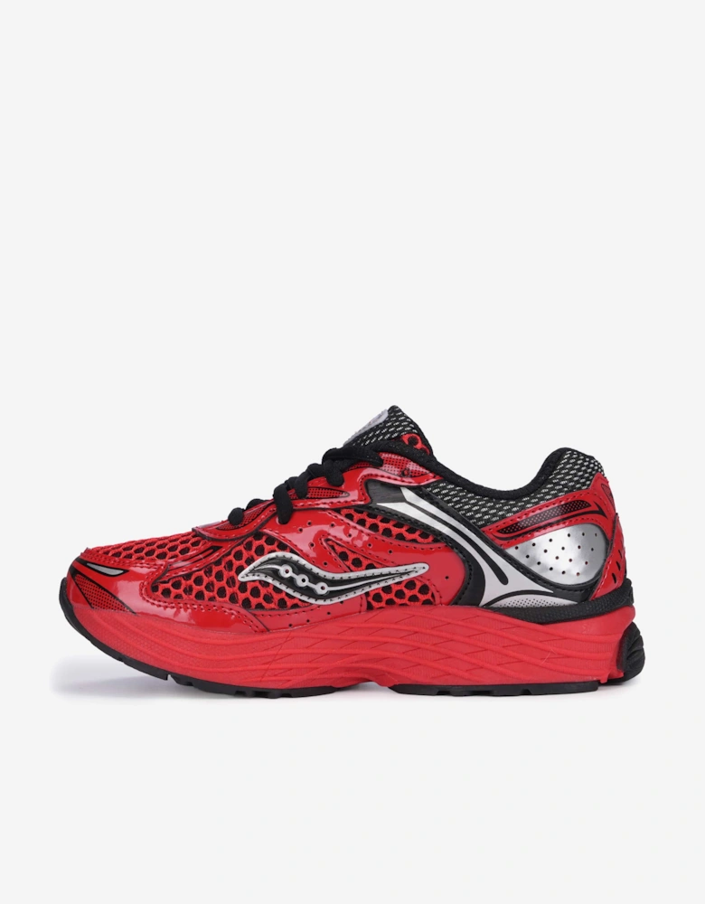 Saucony Kids OMNI 9 Trainers in Red