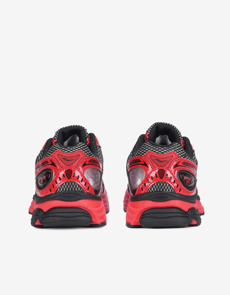 Saucony Kids OMNI 9 Trainers in Red