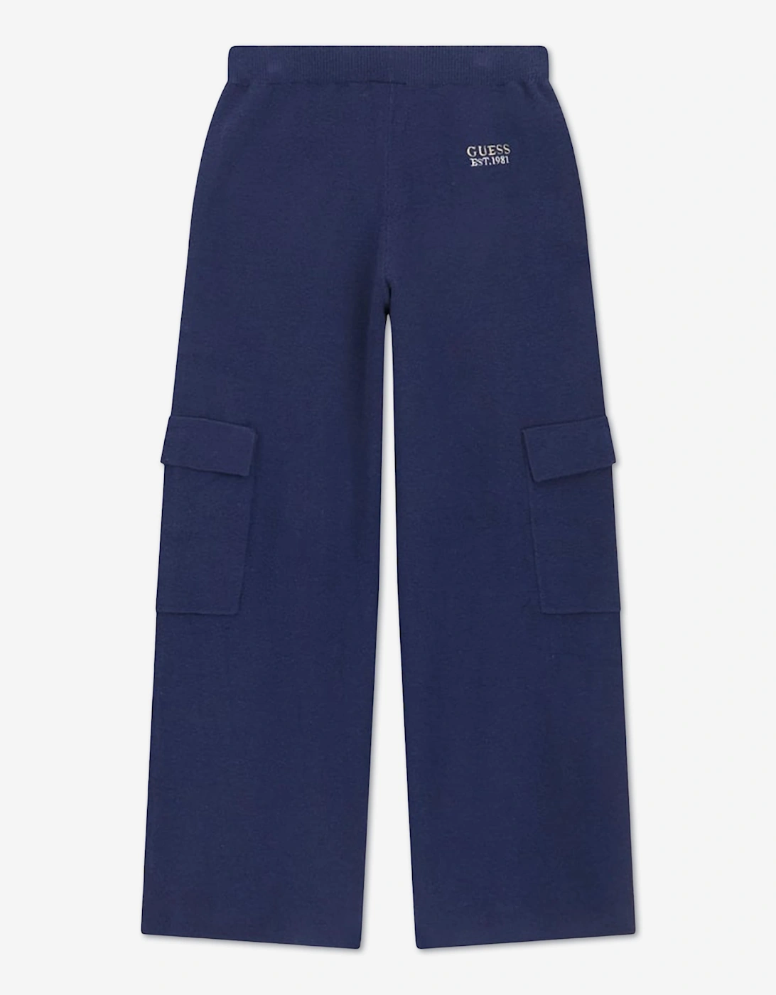 Guess Girls Logo Tracksuit in Navy