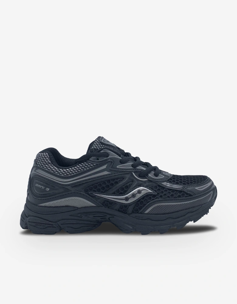 Saucony Kids OMNI 9 Trainers in Black