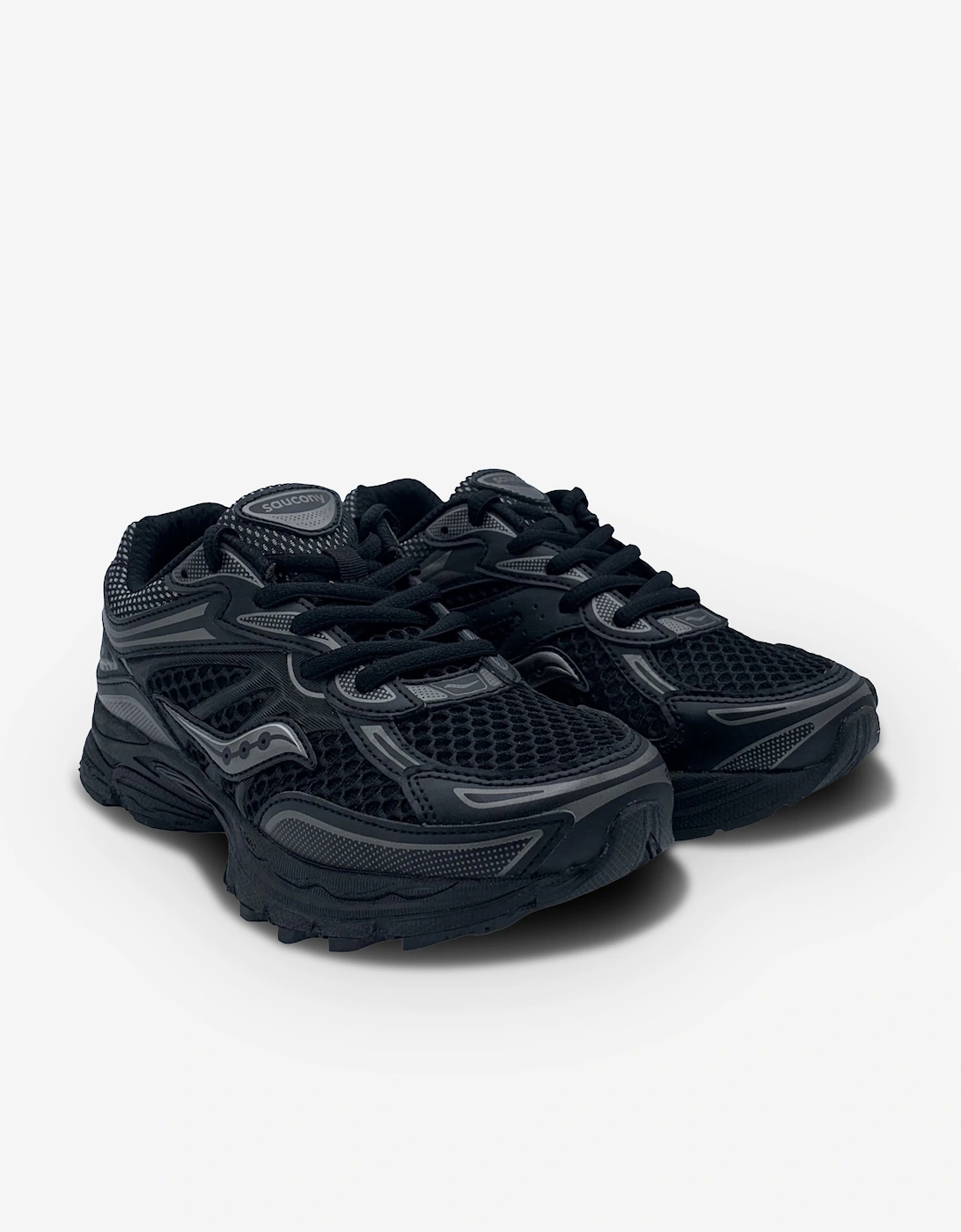 Saucony Kids OMNI 9 Trainers in Black