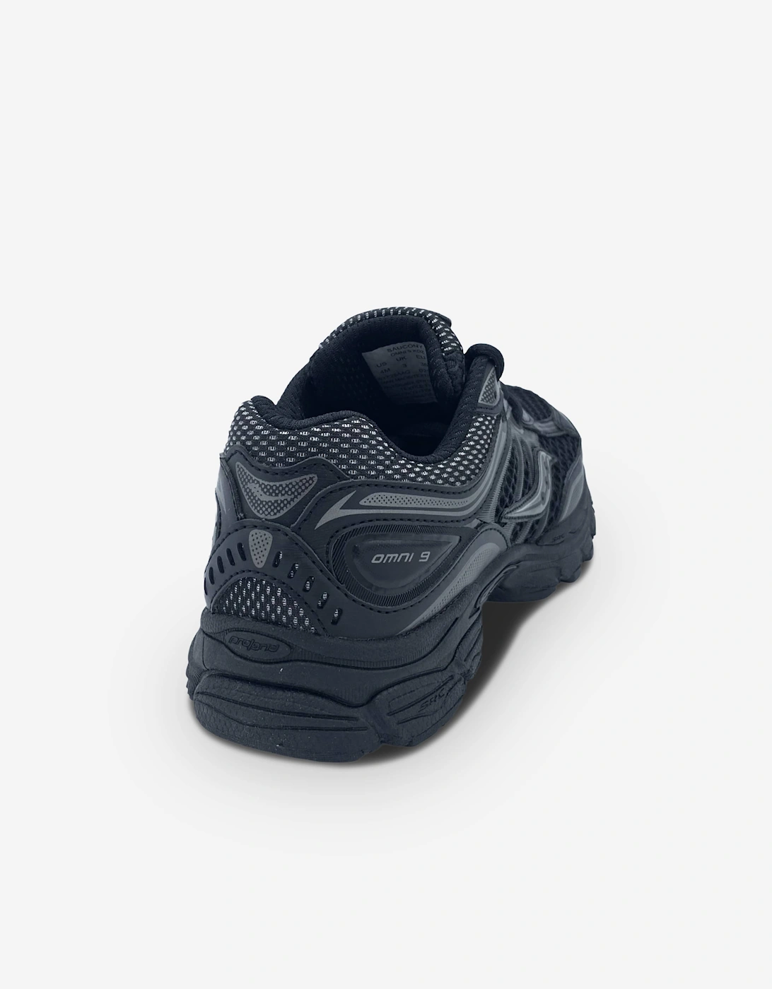 Saucony Kids OMNI 9 Trainers in Black