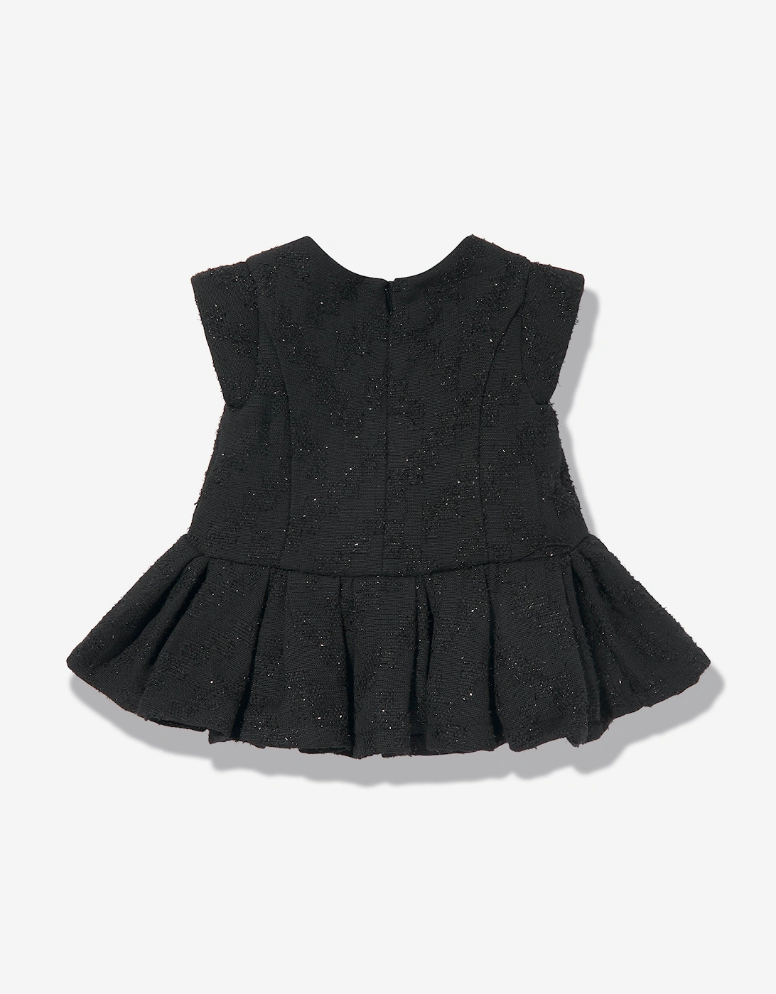 Balmain Baby Girls Dress With Knickers in Black