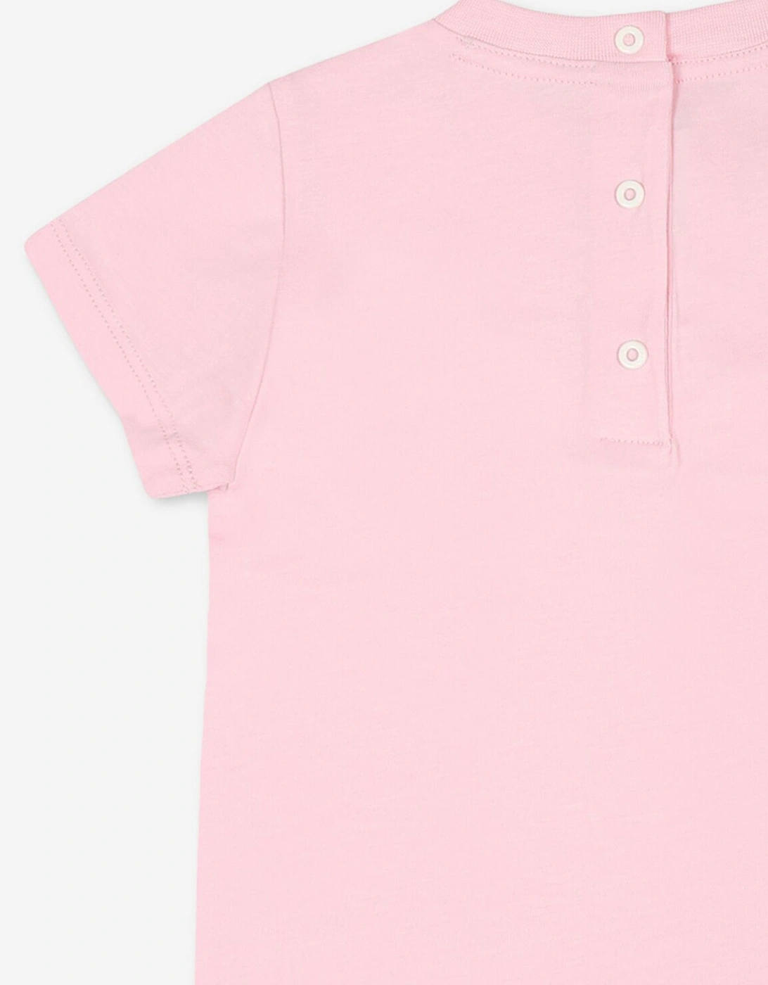Fendi Baby Girls Logo T-Shirt in Pink