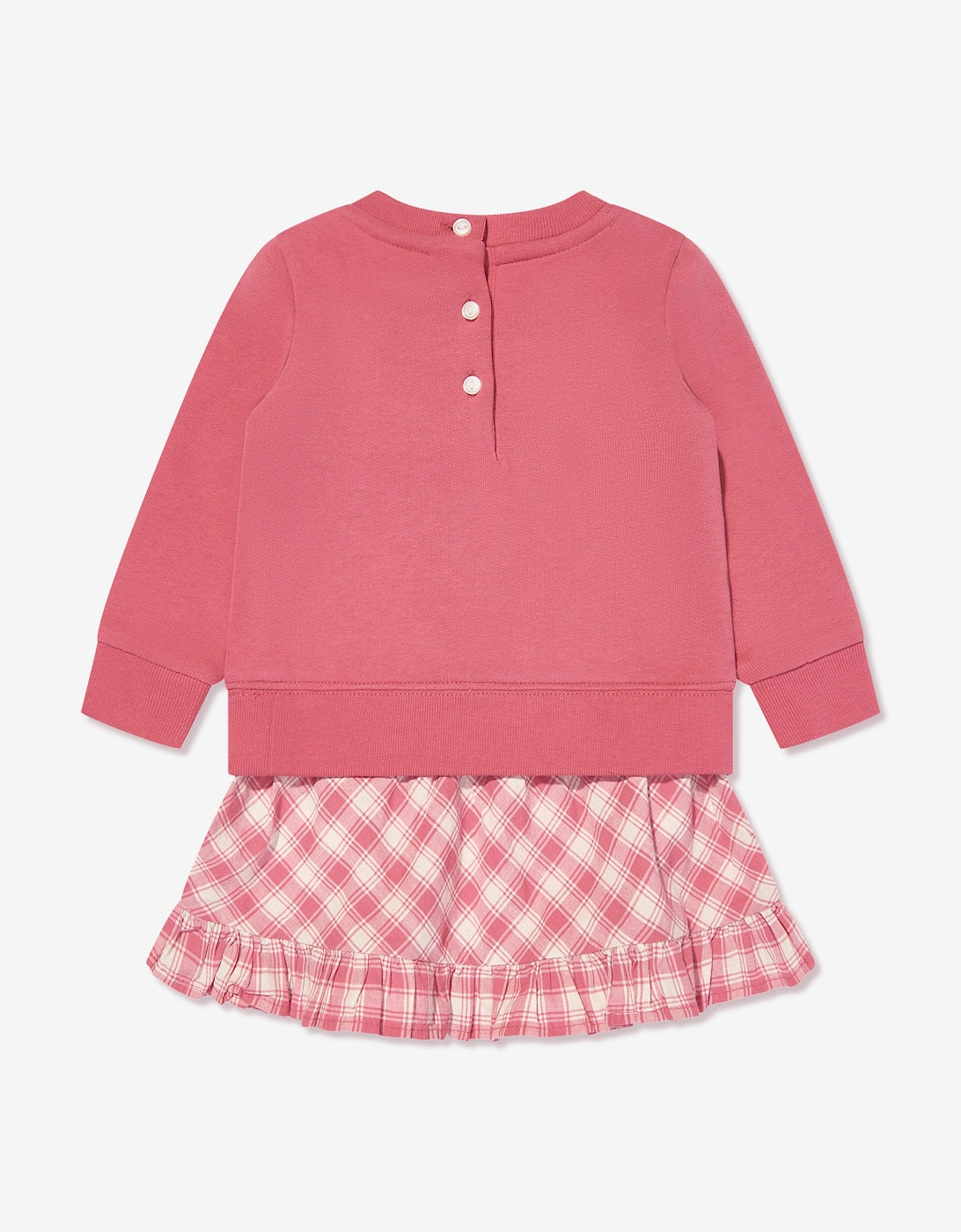 Ralph Lauren Baby Girls Sweater Dress in Pink