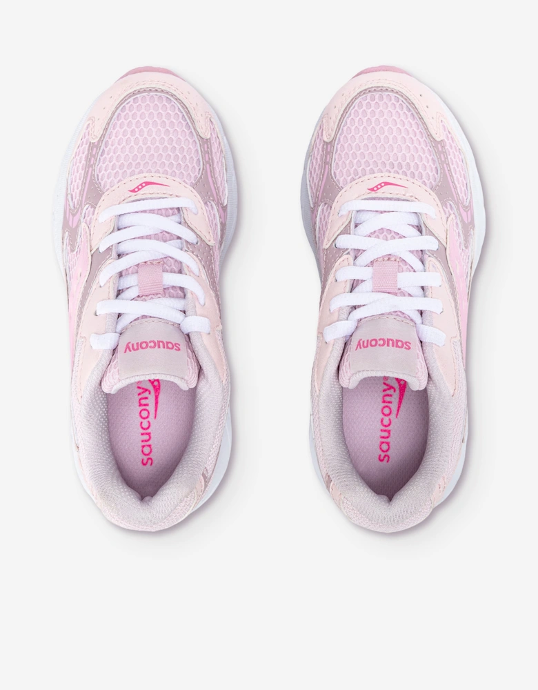 Saucony Girls VOLT 1000 Trainers in Pink