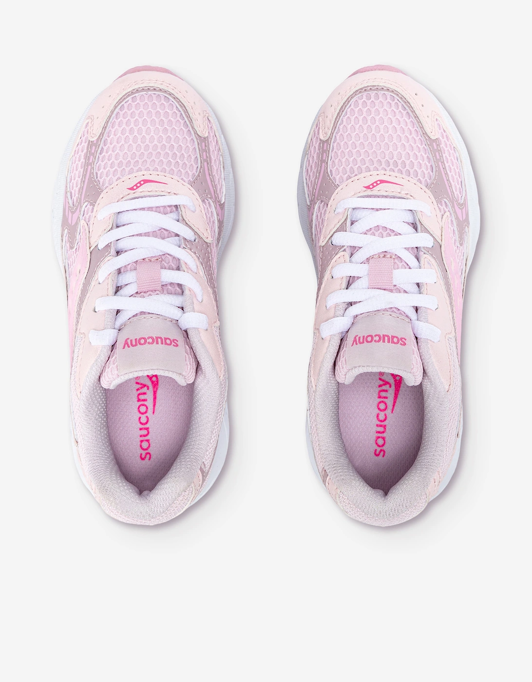 Saucony Girls VOLT 1000 Trainers in Pink