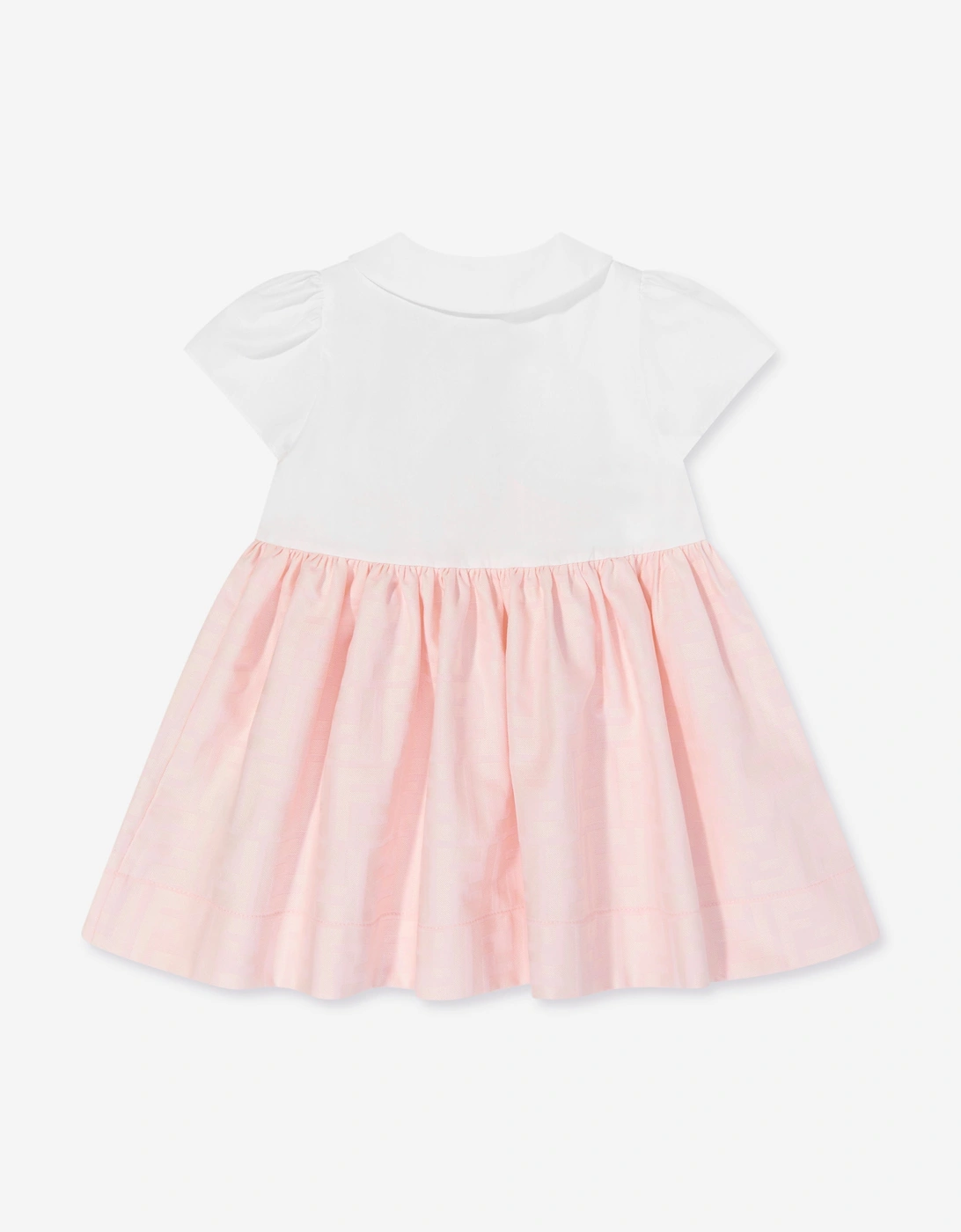 Fendi Baby Girls FF Logo Dress in Pink