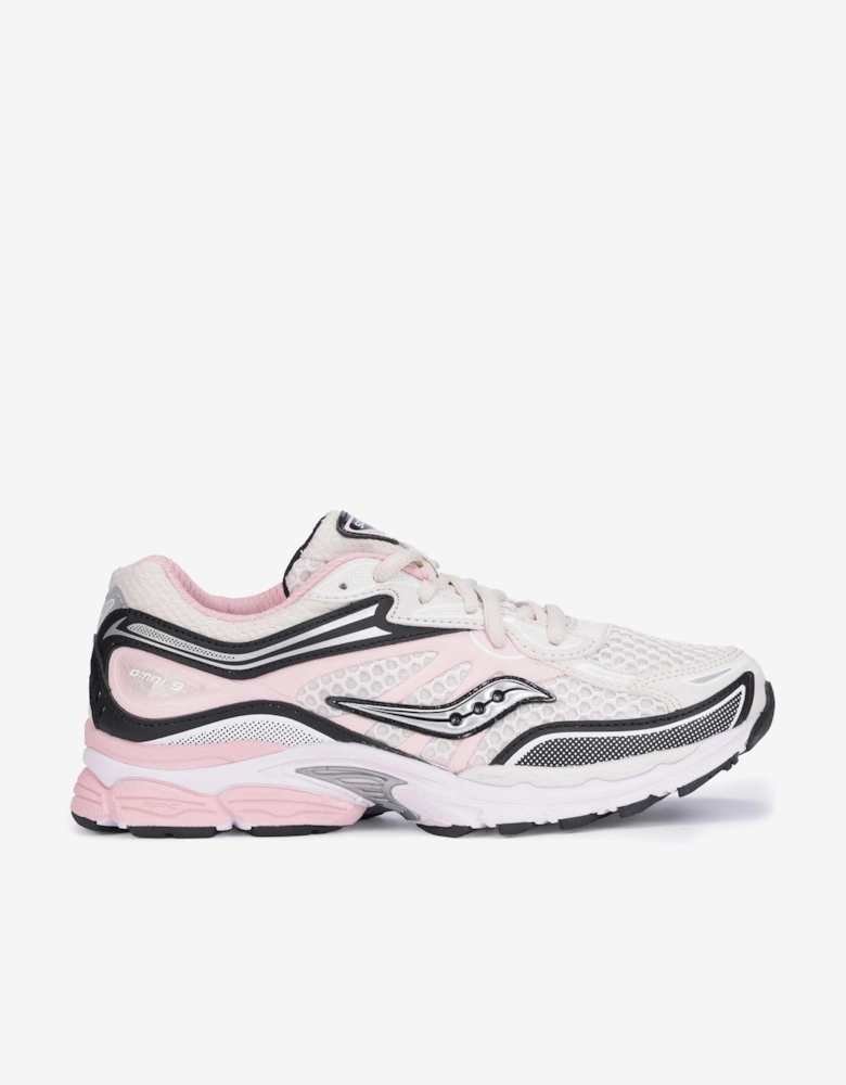 Saucony Girls OMNI 9 Trainers in Pink