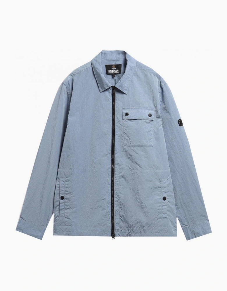 Barbour International Men's Light Blue Inline Overshirt