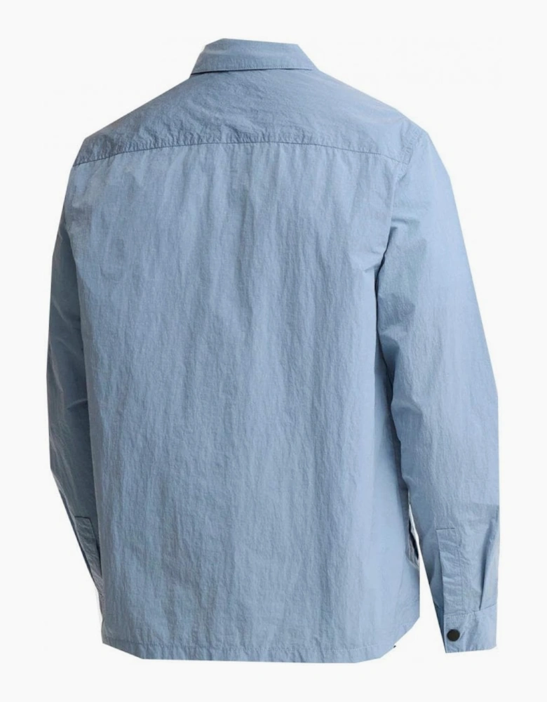 Barbour International Men's Light Blue Inline Overshirt