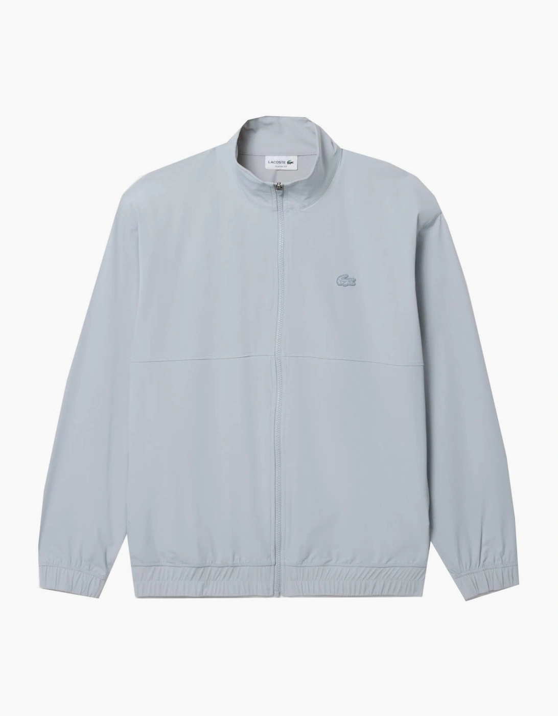 Lacoste Men's Blue Grey Stretch Commuter Track Jacket