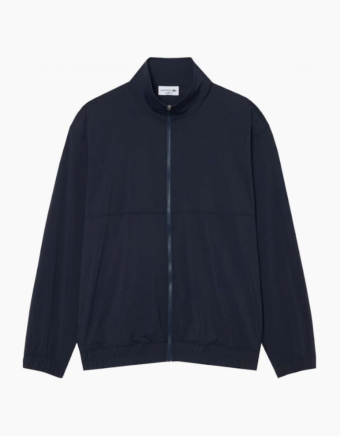 Lacoste Men's Navy Stretch Zip Commuter Jacket