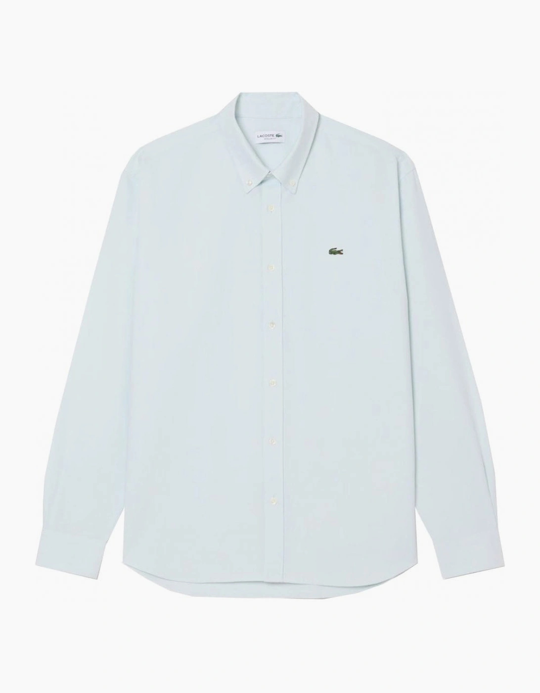 Lacoste Men's Sky Blue Regular Fit Oxford Shirt