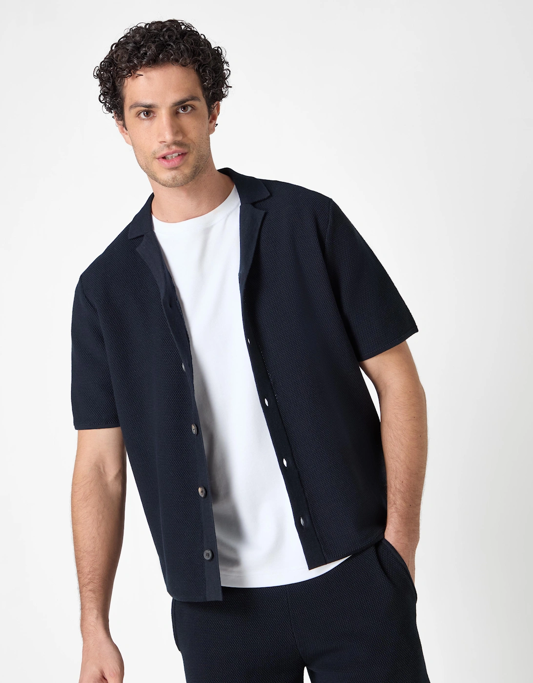 Oliver Sweeney 100% Cotton Knitted Shirt