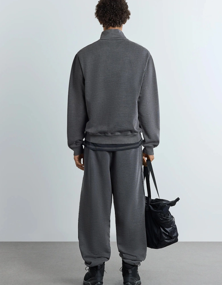 Leigh 1/4 Zip Sweatshirt Grey