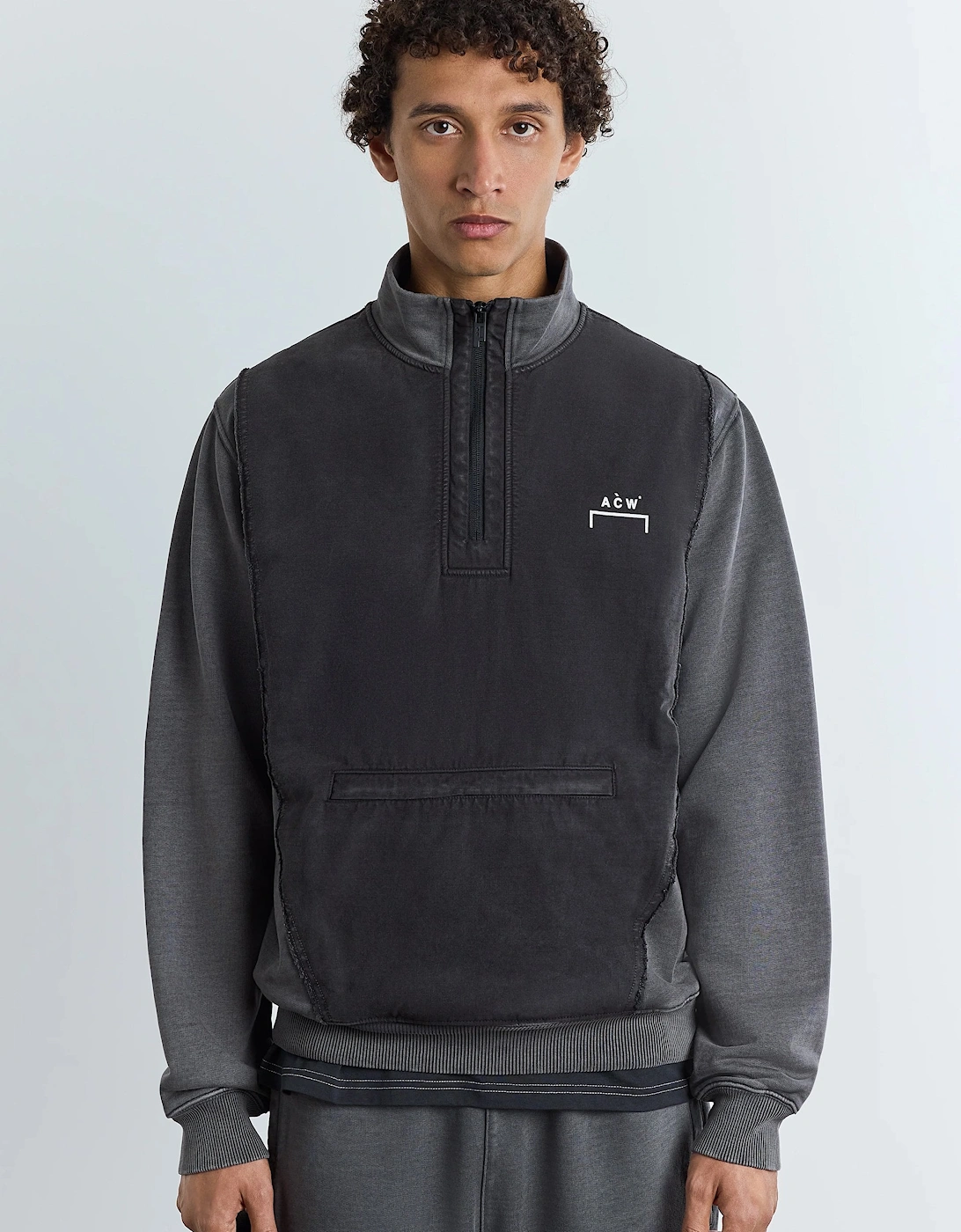 Leigh 1/4 Zip Sweatshirt Grey