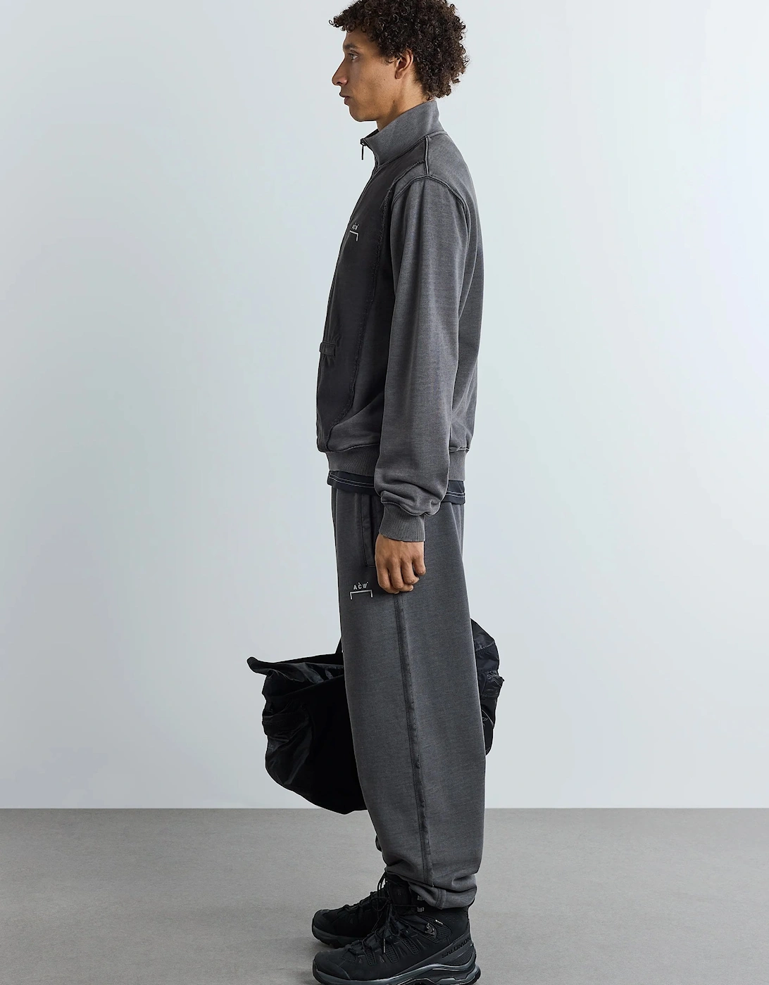 Leigh 1/4 Zip Sweatshirt Grey