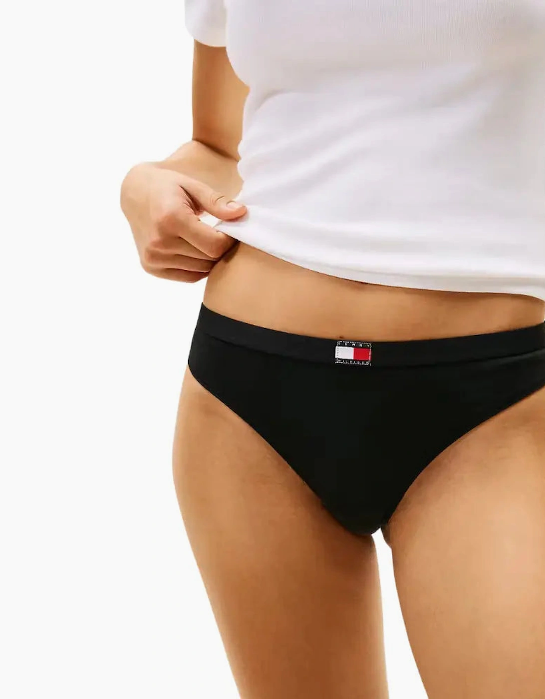 5-Pack TH Essentials Thongs, Black