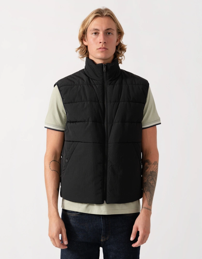 BOSS Orange Ojens 3-in-1 Bomber Jacket - Black 001