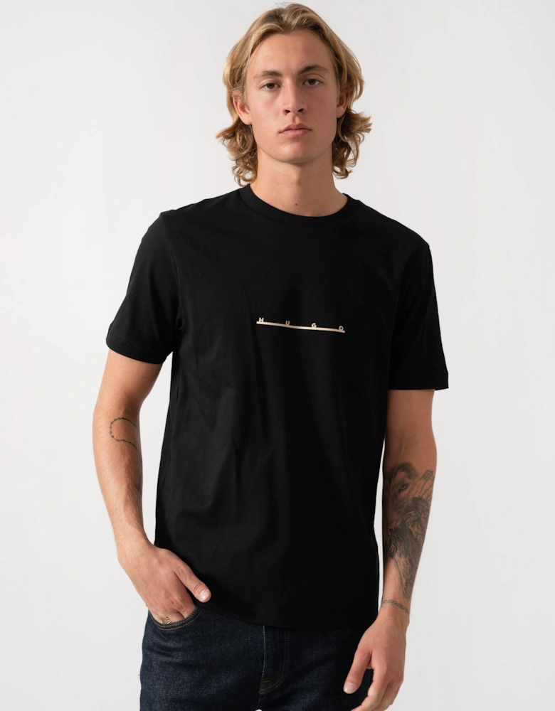 HUGO Datri Mens T-Shirt - Black 001