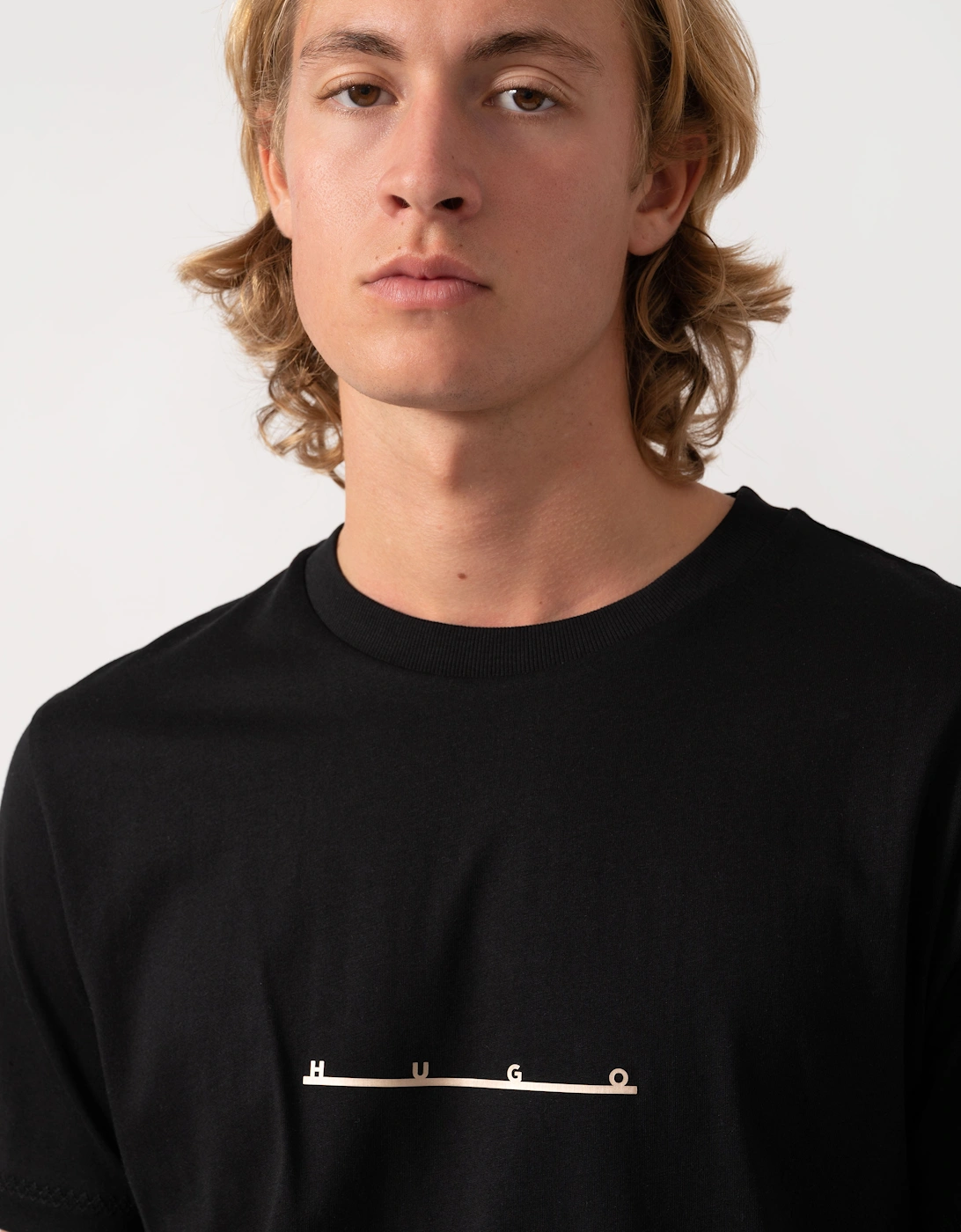 HUGO Datri Mens T-Shirt - Black 001
