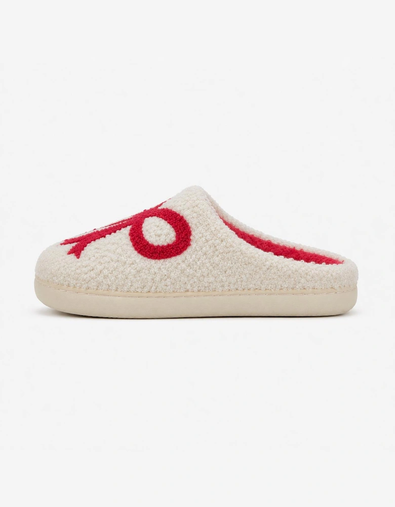 Jo & Joe BOW Womens Mules Cream