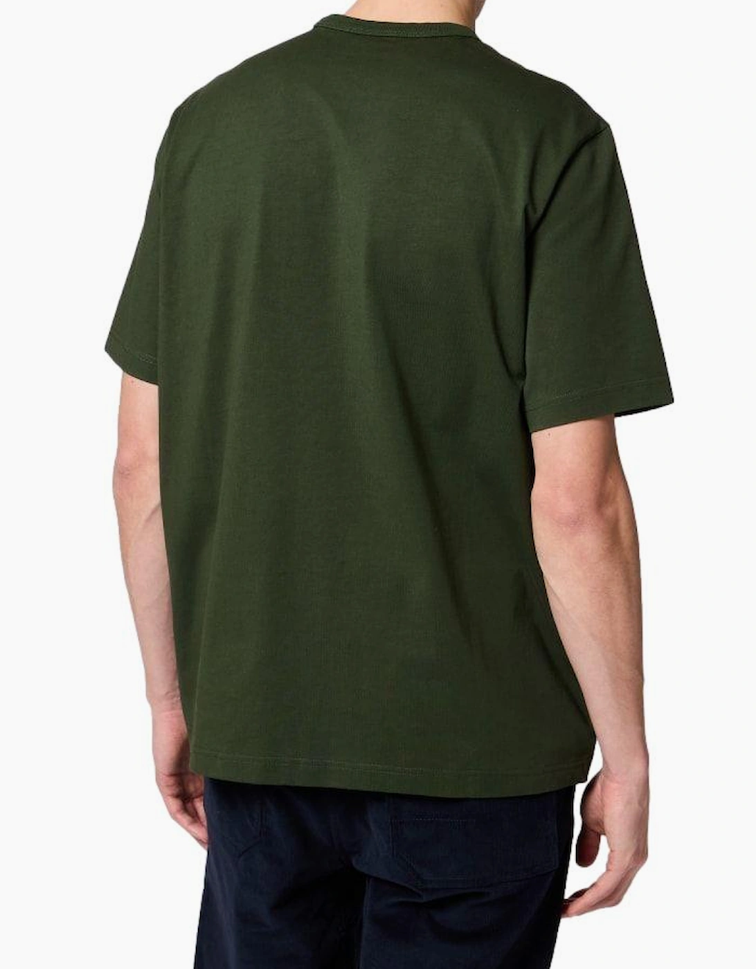 PS Paul Smith Oversized Embroidered PS  T-Shirt 38A Green