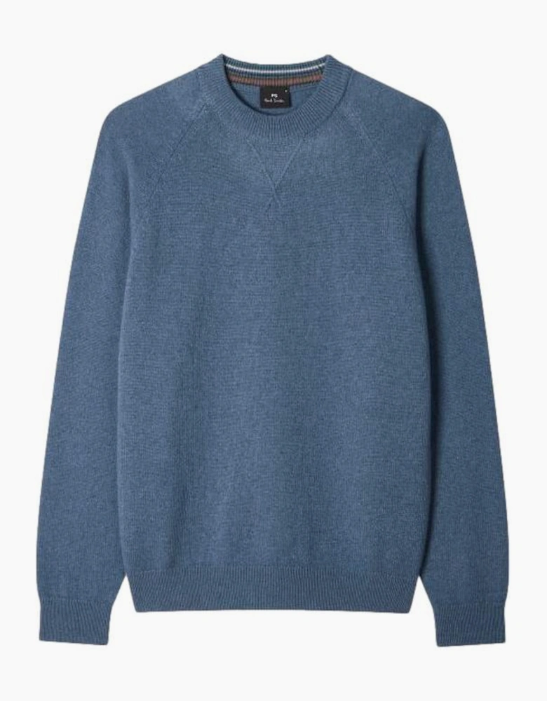 PS Paul Smith Crew Neck Sweater 46 Indigo