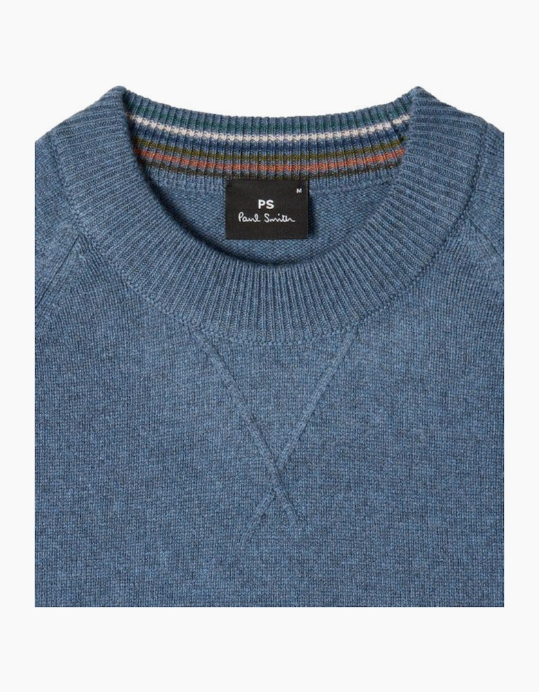 PS Paul Smith Crew Neck Sweater 46 Indigo