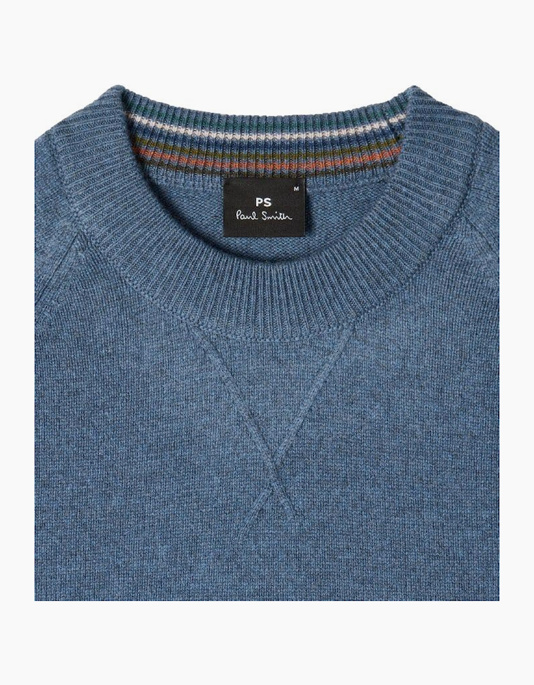 PS Paul Smith Crew Neck Sweater 46 Indigo