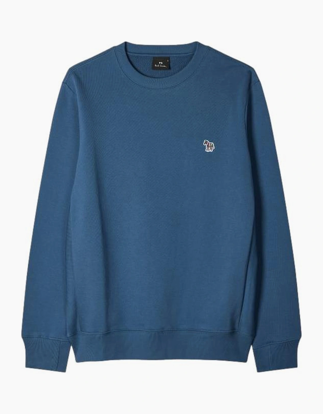 PS Paul Smith Crew Neck Zebra Sweatshirt 46D Indigo