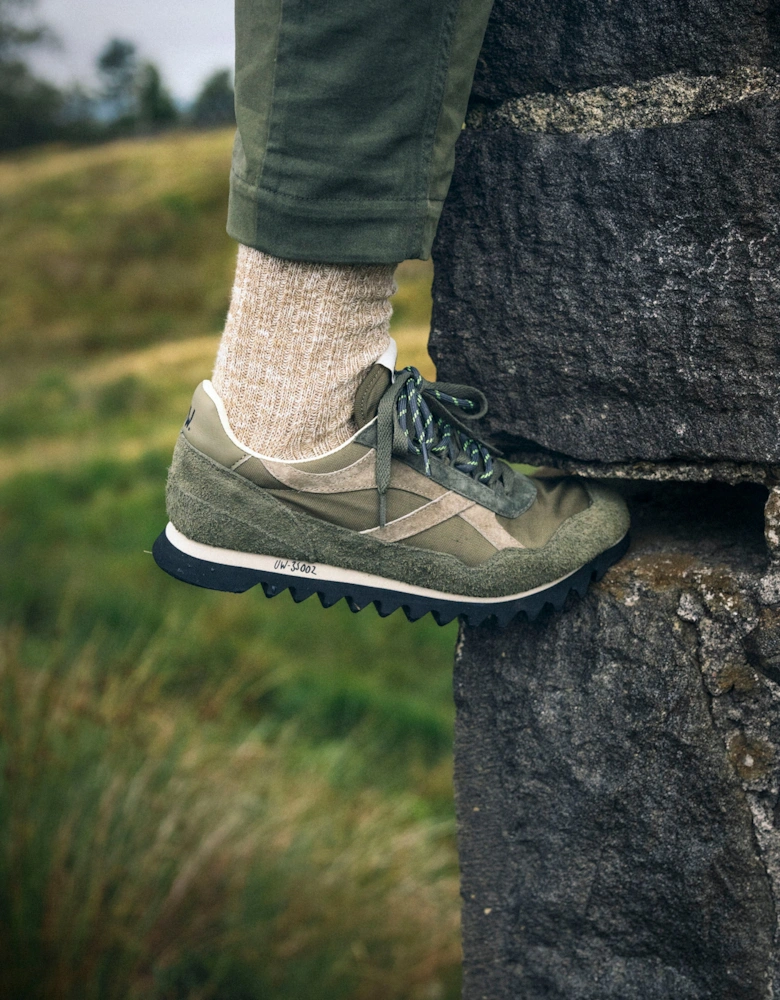 Walsh x Universal Works Ensign Men's Green Trainers