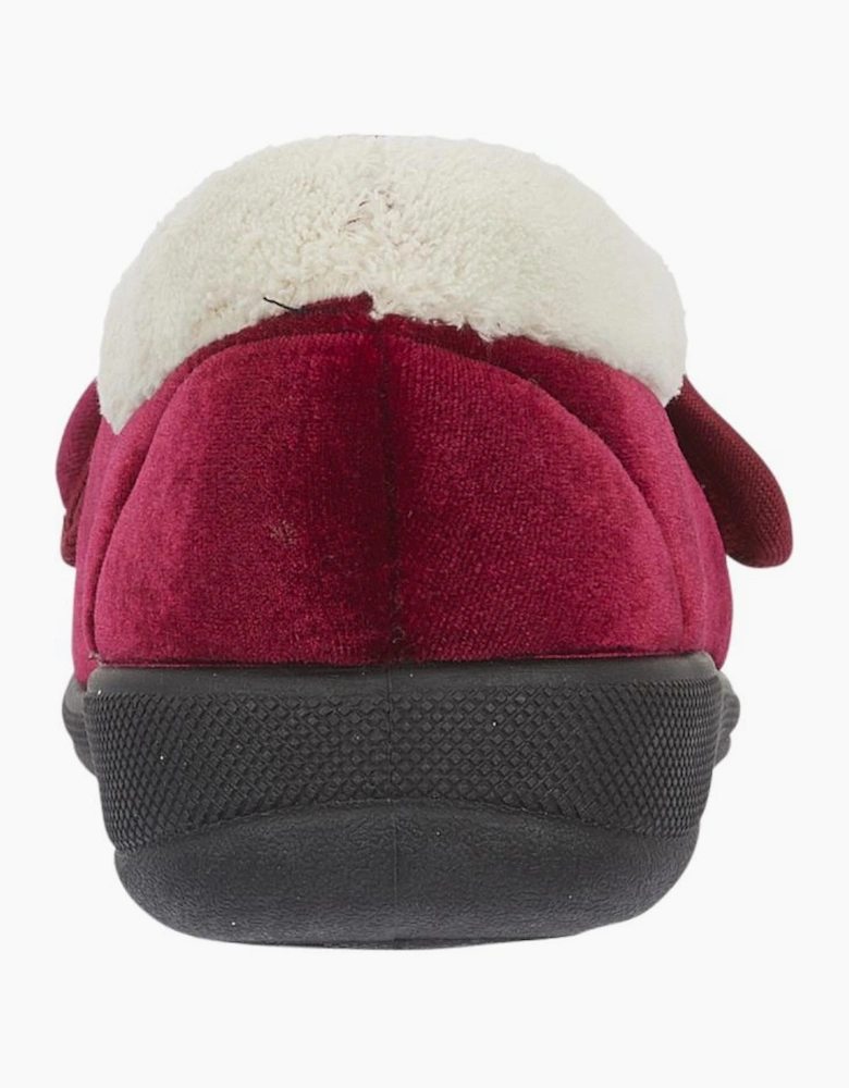 Jo & Joe MATILDA Womens Touch Fasten/Velcro Wine