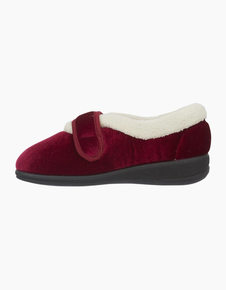 Jo & Joe MATILDA Womens Touch Fasten/Velcro Wine