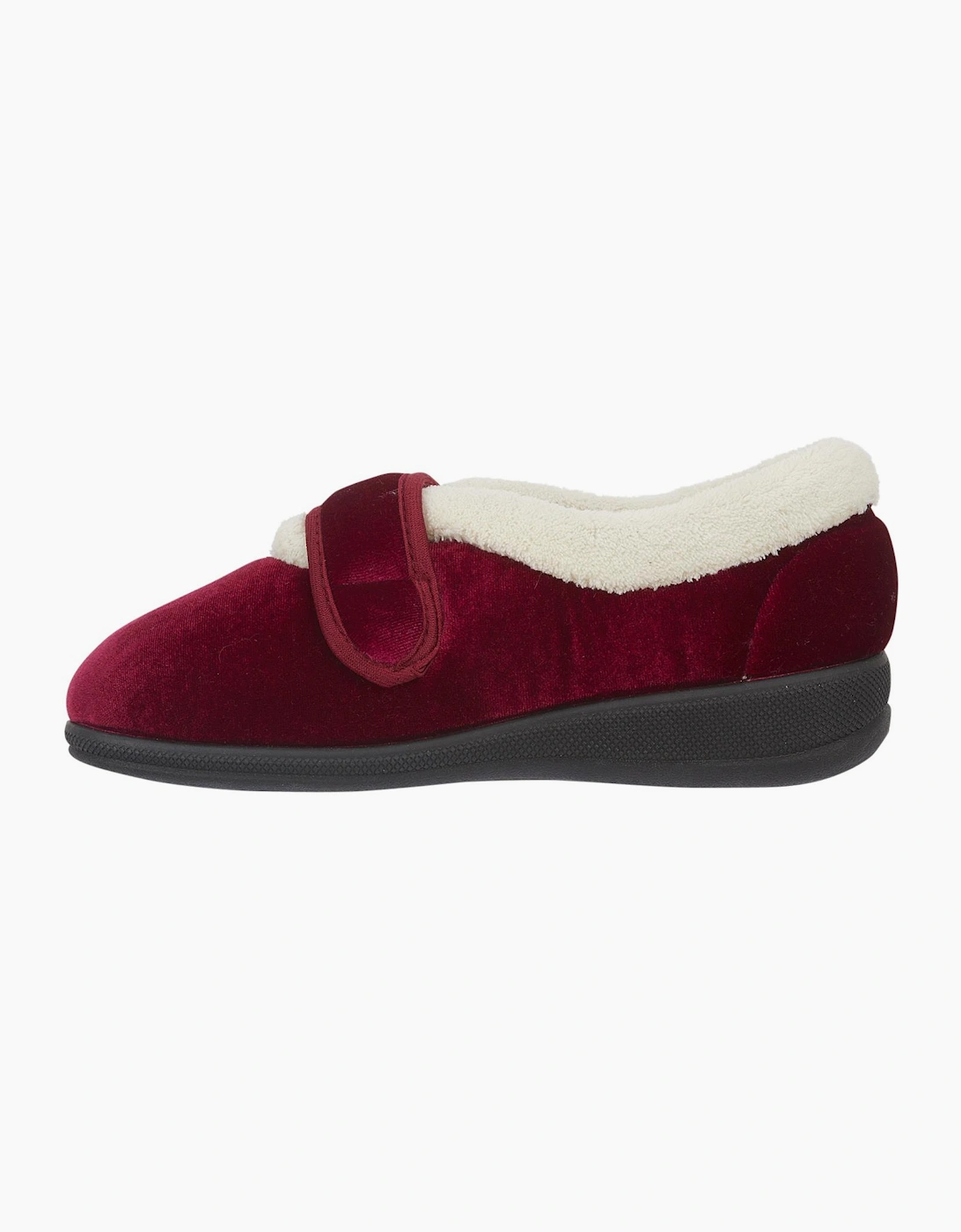 Jo & Joe MATILDA Womens Touch Fasten/Velcro Wine