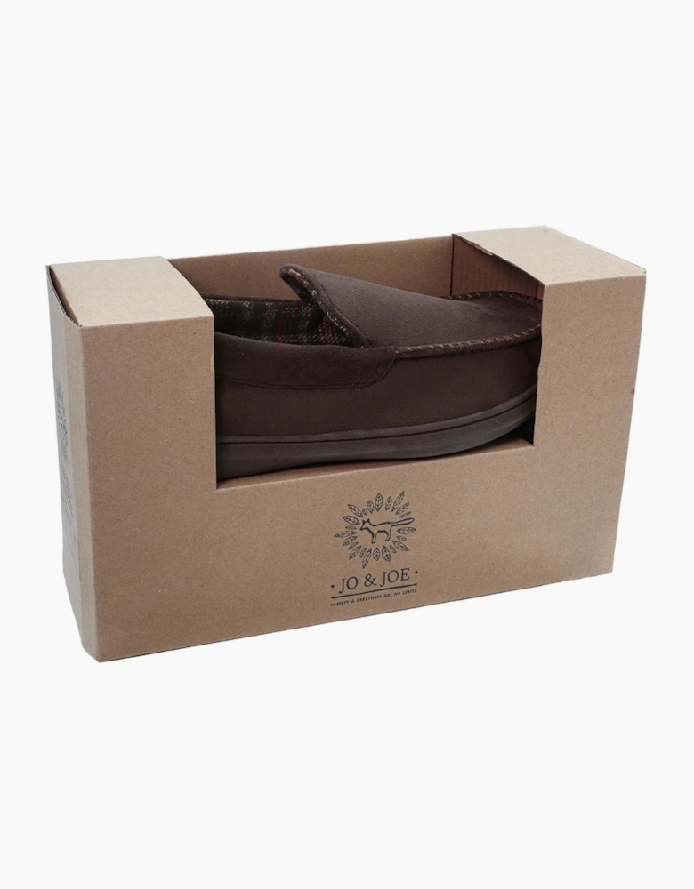 Jo & Joe PERTHSHIRE Mens Mules Brown