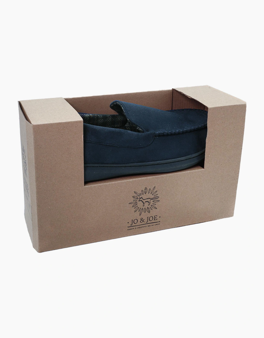 Jo & Joe PERTHSHIRE Mens Mules Navy