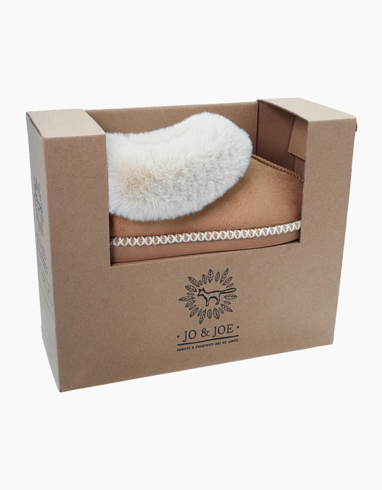 Jo & Joe ELMSLEY Womens Moccasins Cognac