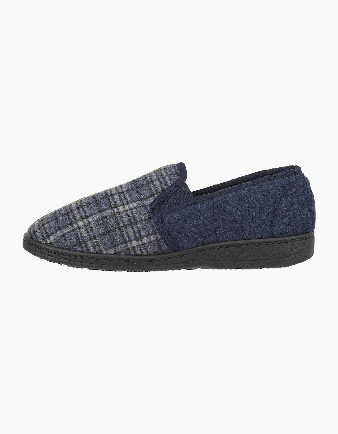 Jo & Joe EAMON Mens Full Slippers Navy