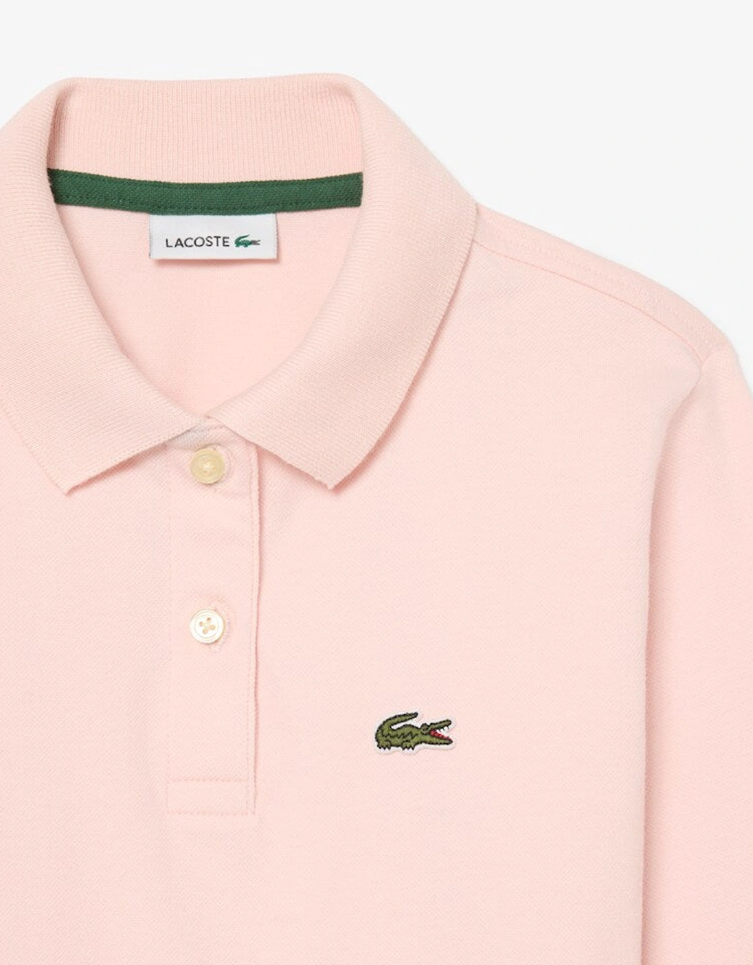 LACOSTE PINK PIQUE POLO DRESS 347900