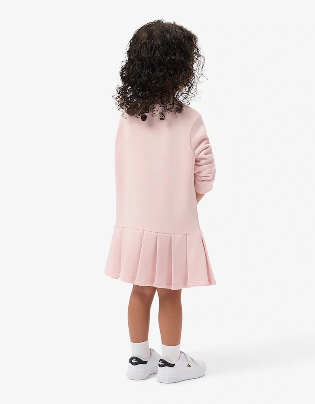 LACOSTE PINK PLEATED SKIRT DRESS 347901