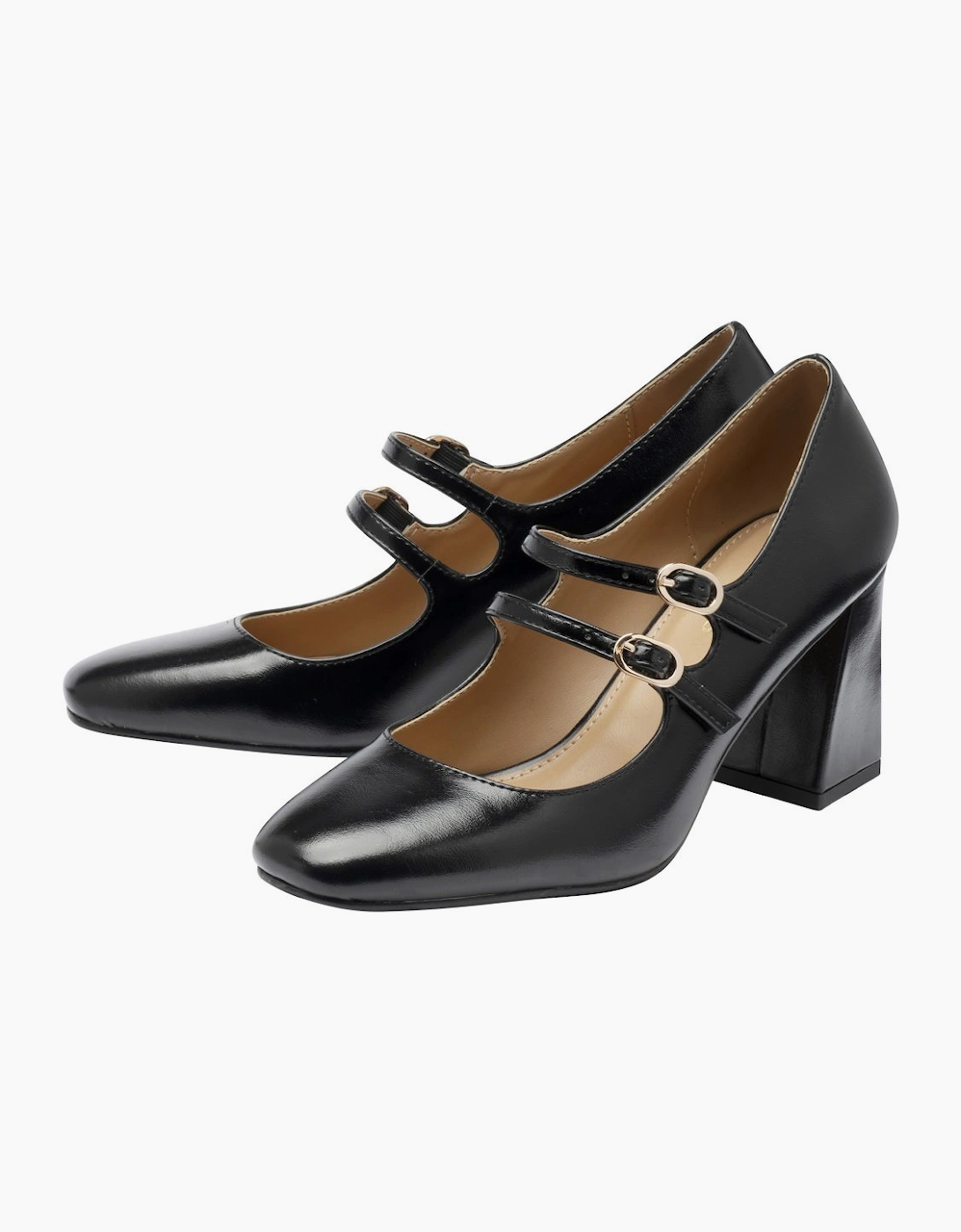 Aoife Womens Mary Jane Court Shoes