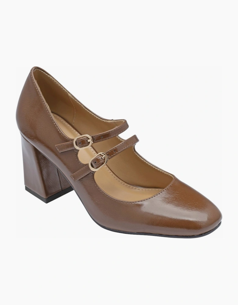 Aoife Womens Mary Jane Court Shoes