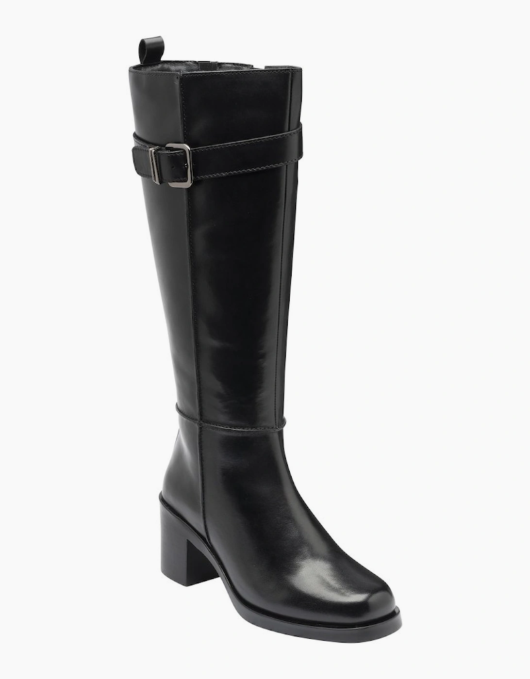 Lotus Women's Liri Womens Knee High Boots - Black - Size: 3