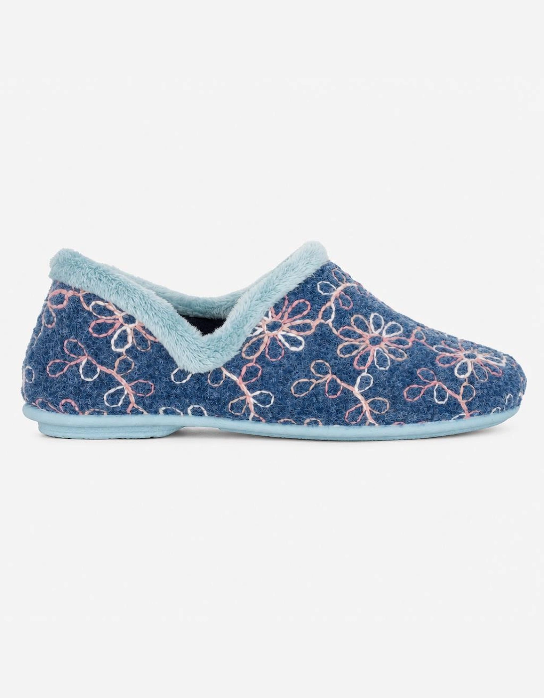 Sleepers SARA Womens Full Slippers Blue