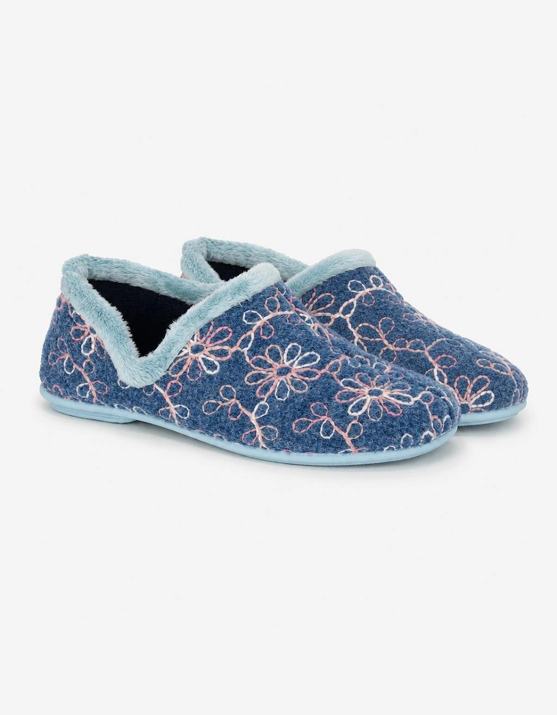 Sleepers SARA Womens Full Slippers Blue
