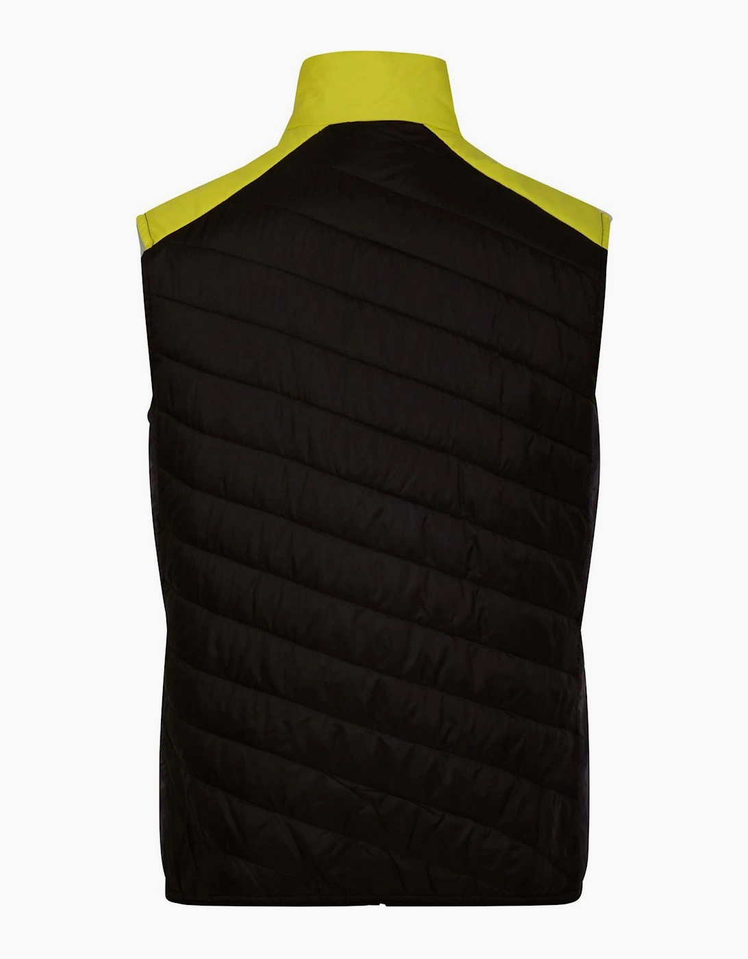 High Neck Colour Block Gilet