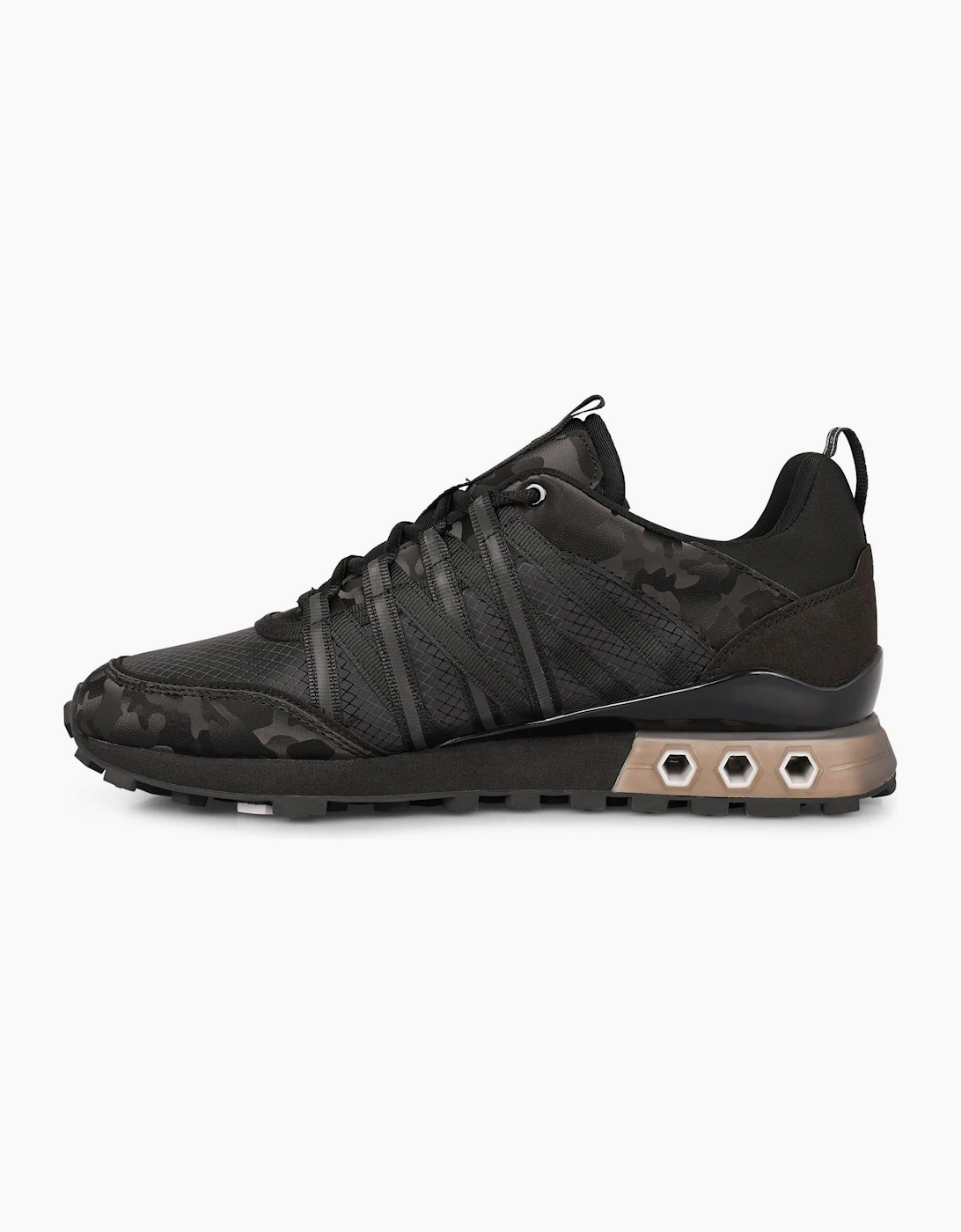 Fearia Hex Camo Lace-Up Sneakers
